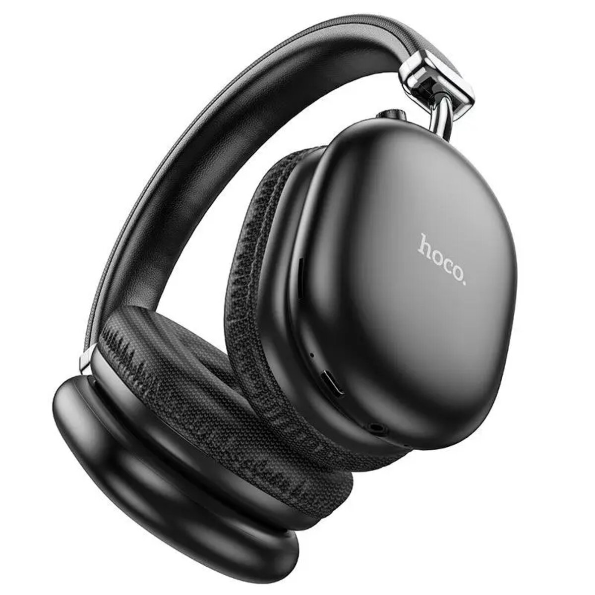 Бездротові навушники HOCO W35 Max Joy BT headphones Black Фотографія №4 Бездротові навушники HOCO W35 Max Joy BT headphones Black на малюнкі №4