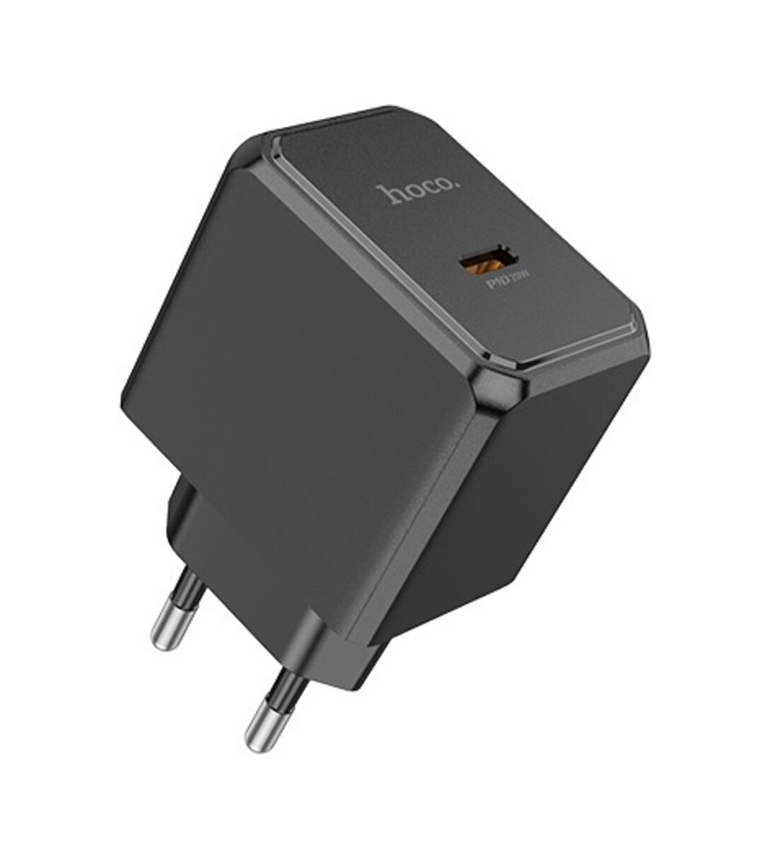 Мережевий зарядний пристрій HOCO CS13A Ocean single port PD20W charger Black на малюнкі №1