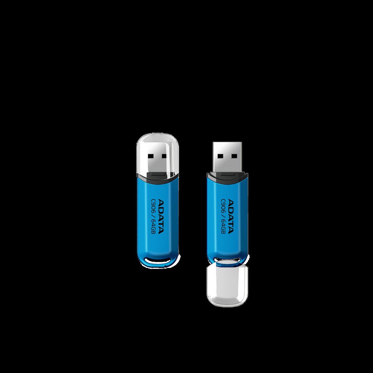 Flash A-DATA USB 2.0 C906 64Gb Water Blue (AC906-64G-RWB) Фотография №2 Flash A-DATA USB 2.0 C906 64Gb Water Blue (AC906-64G-RWB) смотреть фото №2