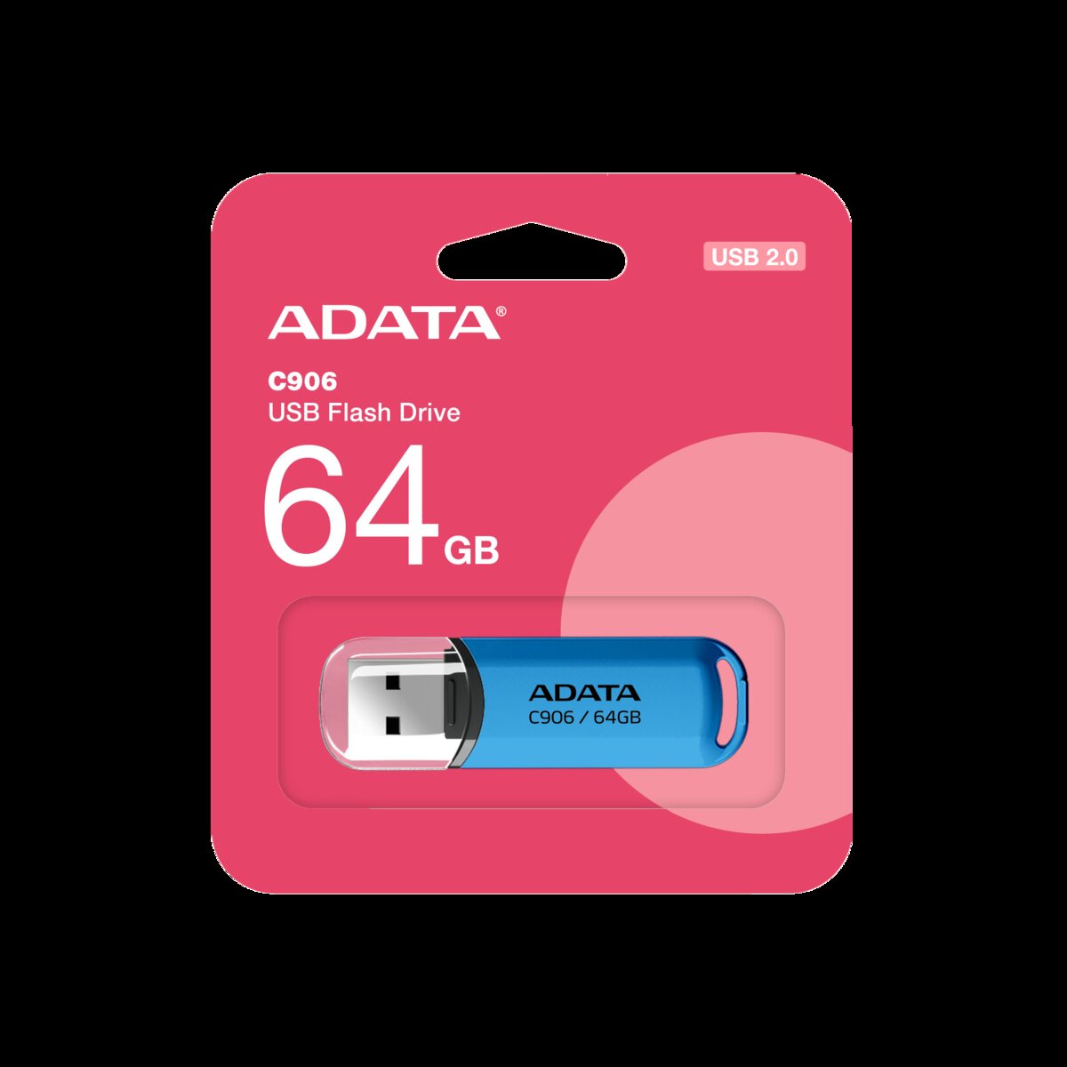 Flash A-DATA USB 2.0 C906 64Gb Water Blue (AC906-64G-RWB) Фотография №3 Flash A-DATA USB 2.0 C906 64Gb Water Blue (AC906-64G-RWB) смотреть фото №3