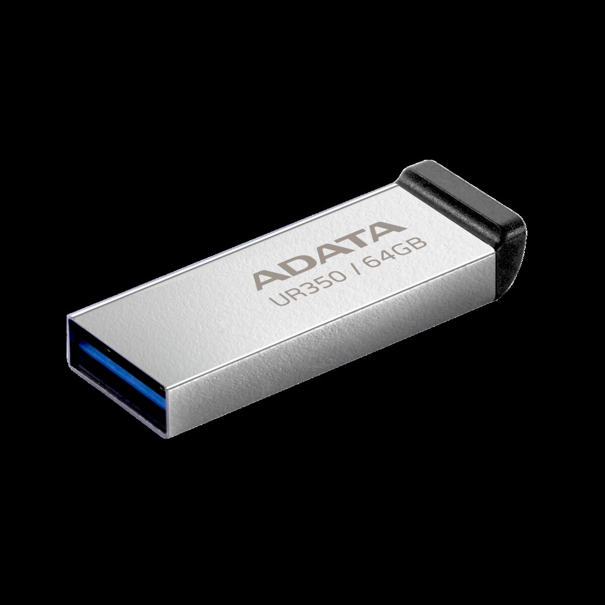 Flash A-DATA USB 3.2 UR 350 64Gb Silver/Black (UR350-64G-RSR/BK) смотреть фото №3