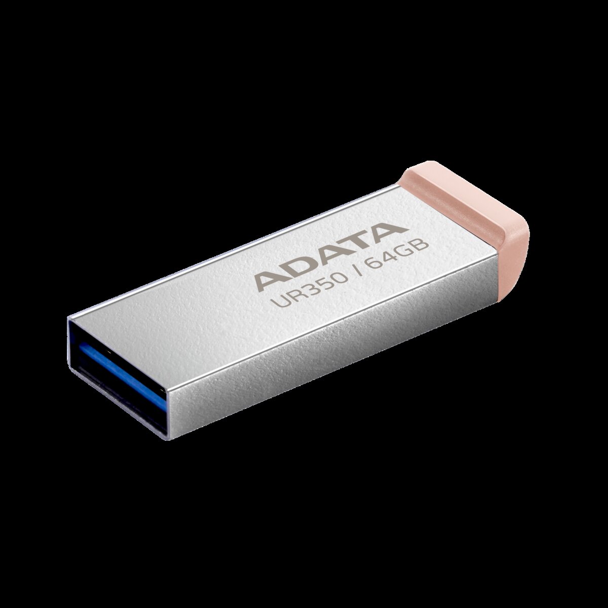 Flash A-DATA USB 3.2 UR 350 64Gb Silver/Beige (UR350-64G-RSR/BG) смотреть фото №3