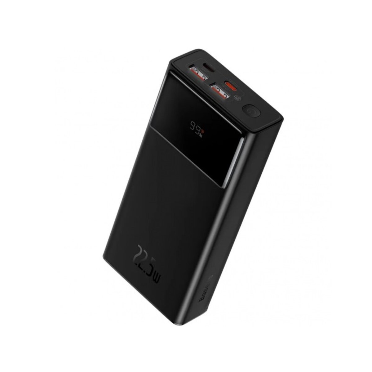 Зовнішній акумулятор Baseus Star-Lord Digital Display Fast Charge Power Bank 20000mAh 22.5W Black на картинке №6