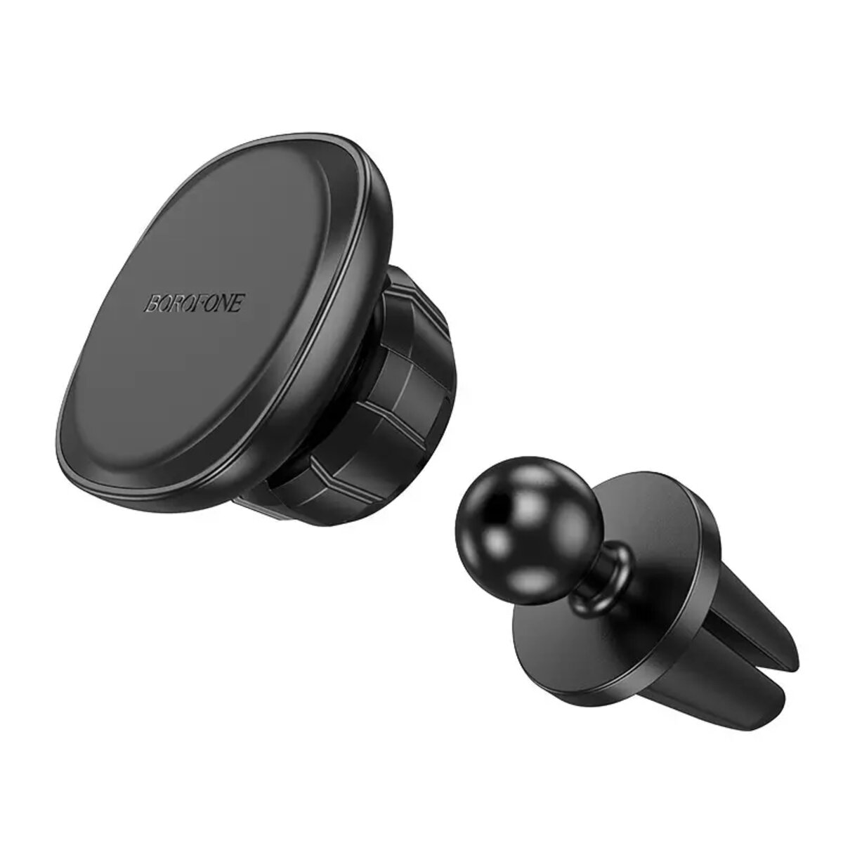 Автотримач для телефона BOROFONE BH102 Cloud magnetic car holder(air outlet) Black на малюнкі №3