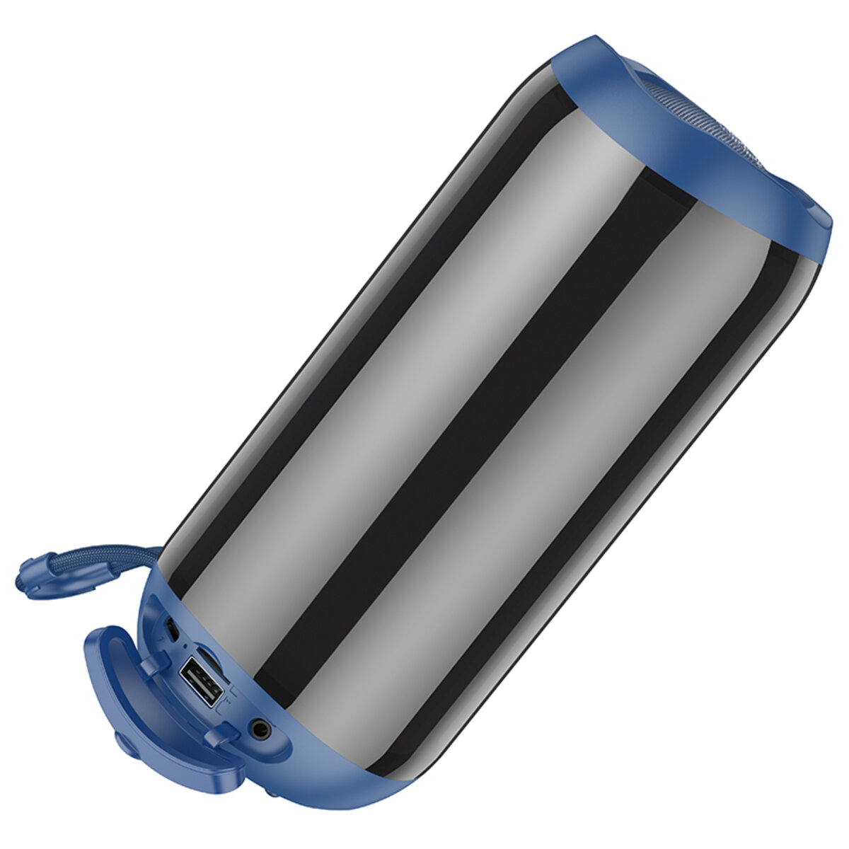 Портативна колонка BOROFONE BR33 Pulse color sports BT speaker Navy Blue на картинке №2