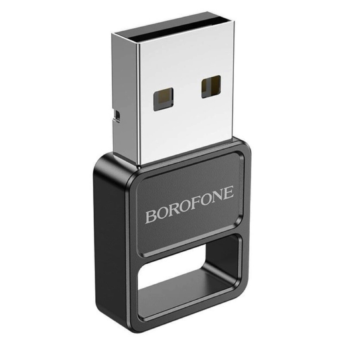 Адаптер Bluetooth BOROFONE DH8 USB BT adapter Black на картинке №1