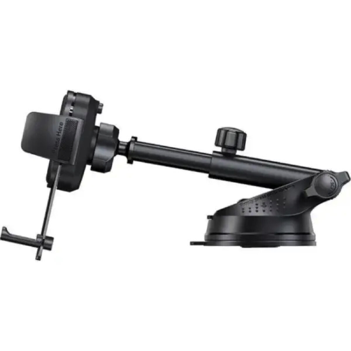 Автотримач для телефона Usams US-ZJ072 Car Center Console Retractable Transparent Holder (ZJ072ZJ01) на картинке №4