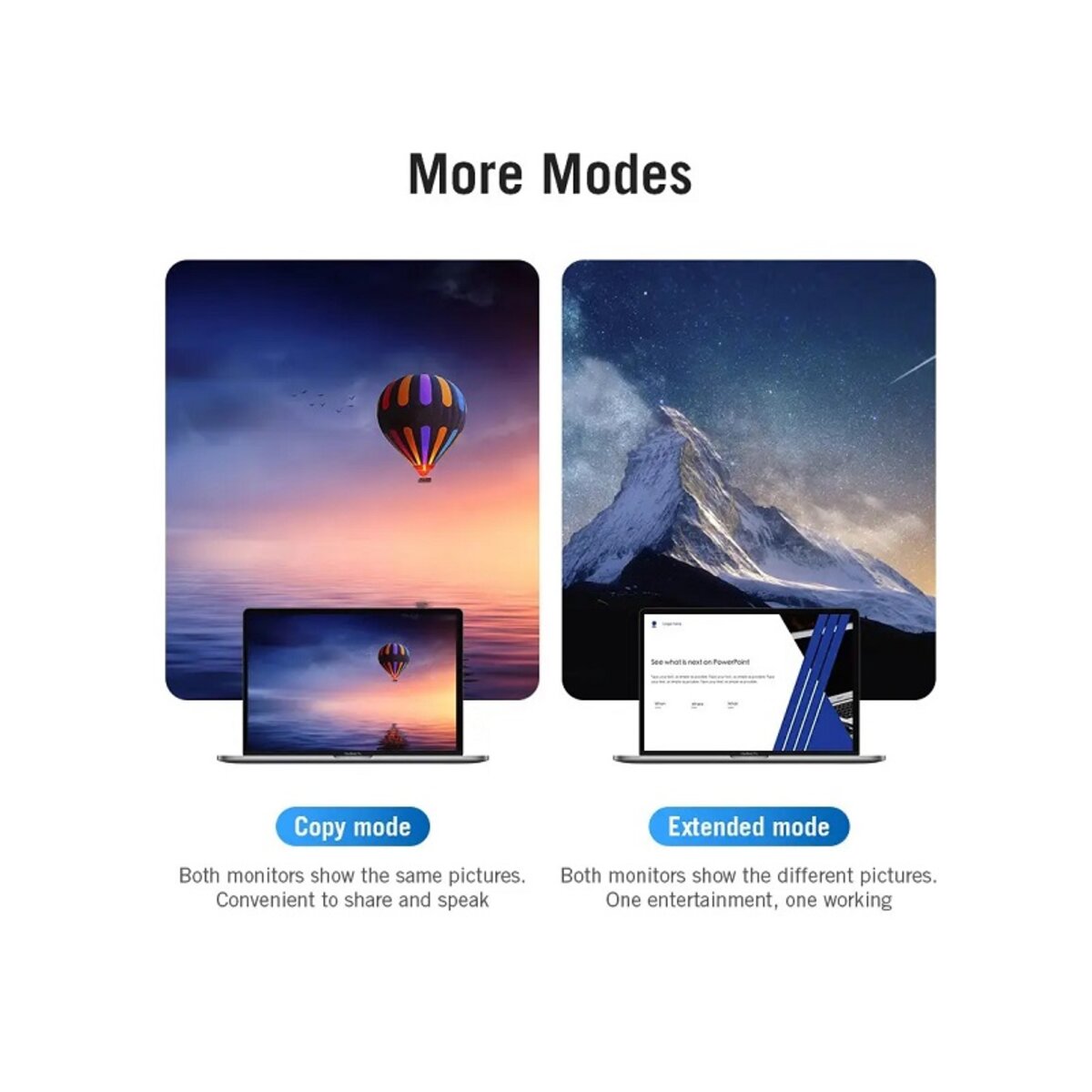 Перехідник Vention HDMI to VGA Converter 1080P with 3.5MM Audio (AIDB0) на малюнкі №8