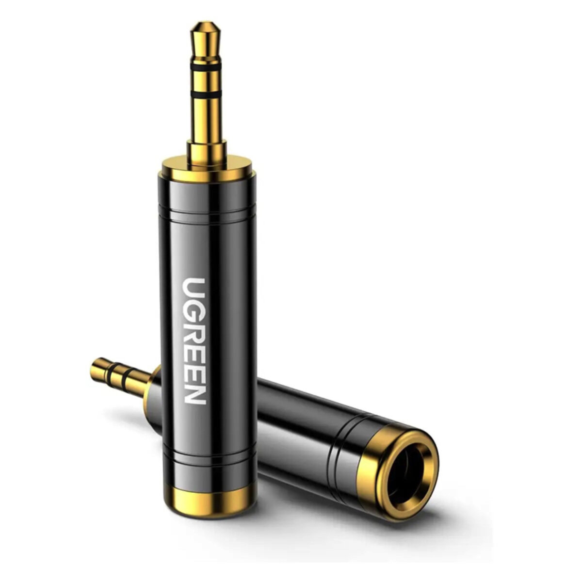 Аудіо адаптер UGREEN AV168 3.5mm Male to 6.35mm Female Adapter 1pcs(UGR-60711) на картинке №1