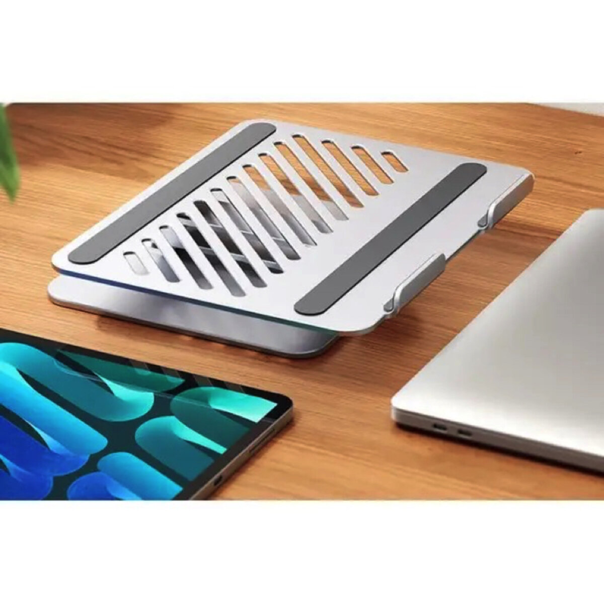 Підставка для ноутбука UGREEN LP339 Adjustable Laptop Stand (Silver)(UGR-40291) Фото 5 Підставка для ноутбука UGREEN LP339 Adjustable Laptop Stand (Silver)(UGR-40291) на картинке №5