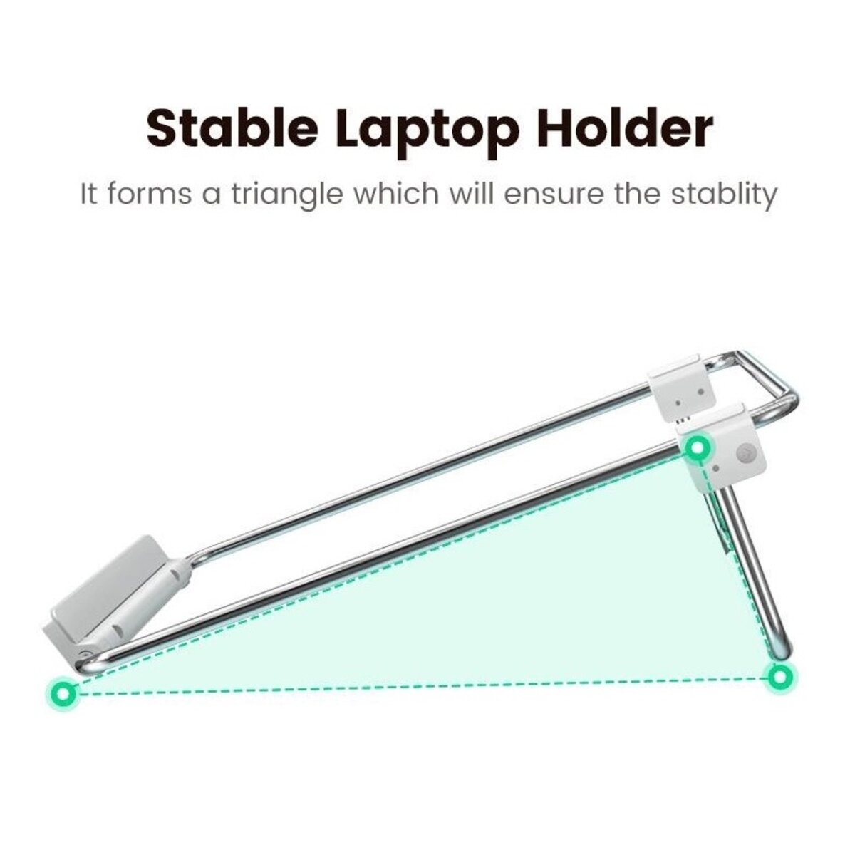 Підставка для ноутбука UGREEN LP230 Desktop Laptop Stand (Silver)(UGR-80348) на малюнкі №3