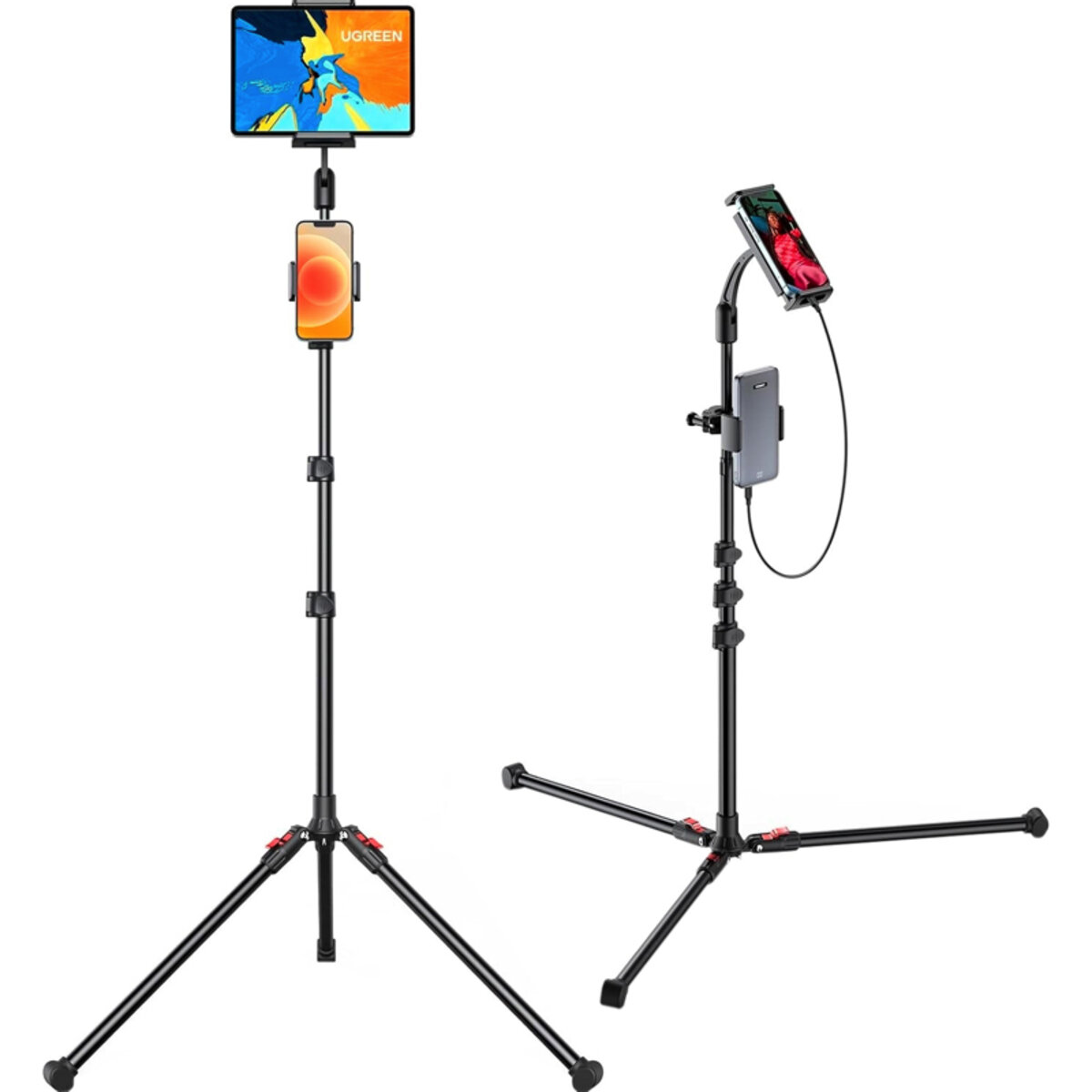 Тримач для телефона UGREEN LP585 Tablet and Phone Tripod Stand (UGR-15647) на малюнкі №2