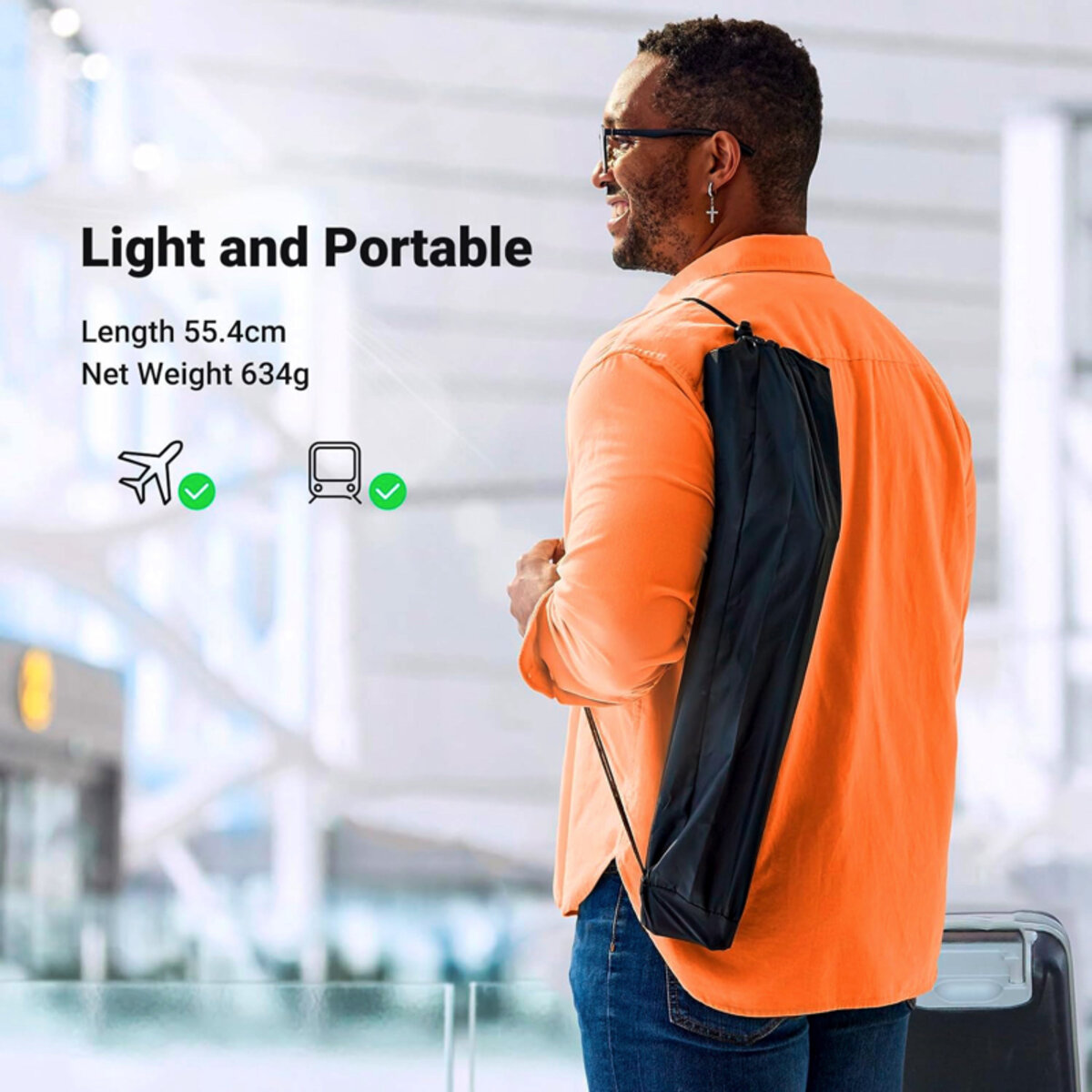 Тримач для телефона UGREEN LP585 Tablet and Phone Tripod Stand (UGR-15647) на малюнкі №7