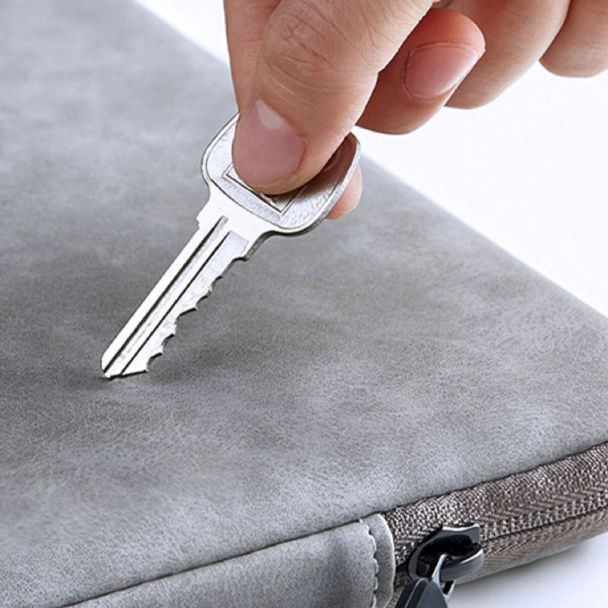 Чохол для ноутбука UGREEN LP187 Sleeve Case Storage Bag 13 Inches (Gray)(UGR-60985) на картинке №2