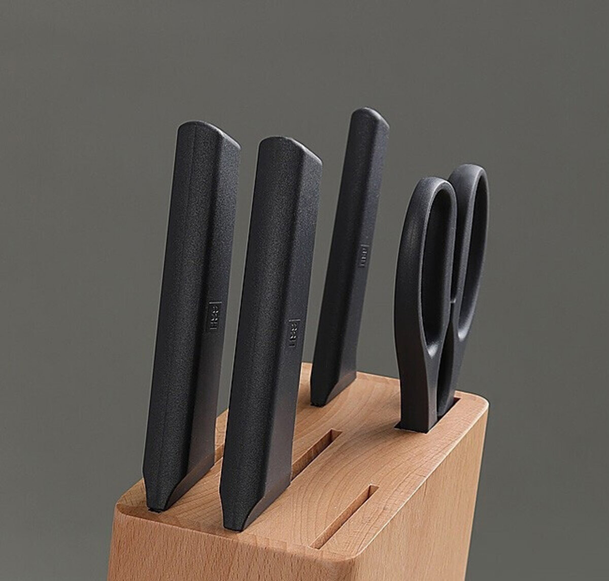 Набір ножів з 6 предметів Xiaomi HuoHou Hot Youth Set Of 6 Stainless Steel (HU0057) на картинке №2