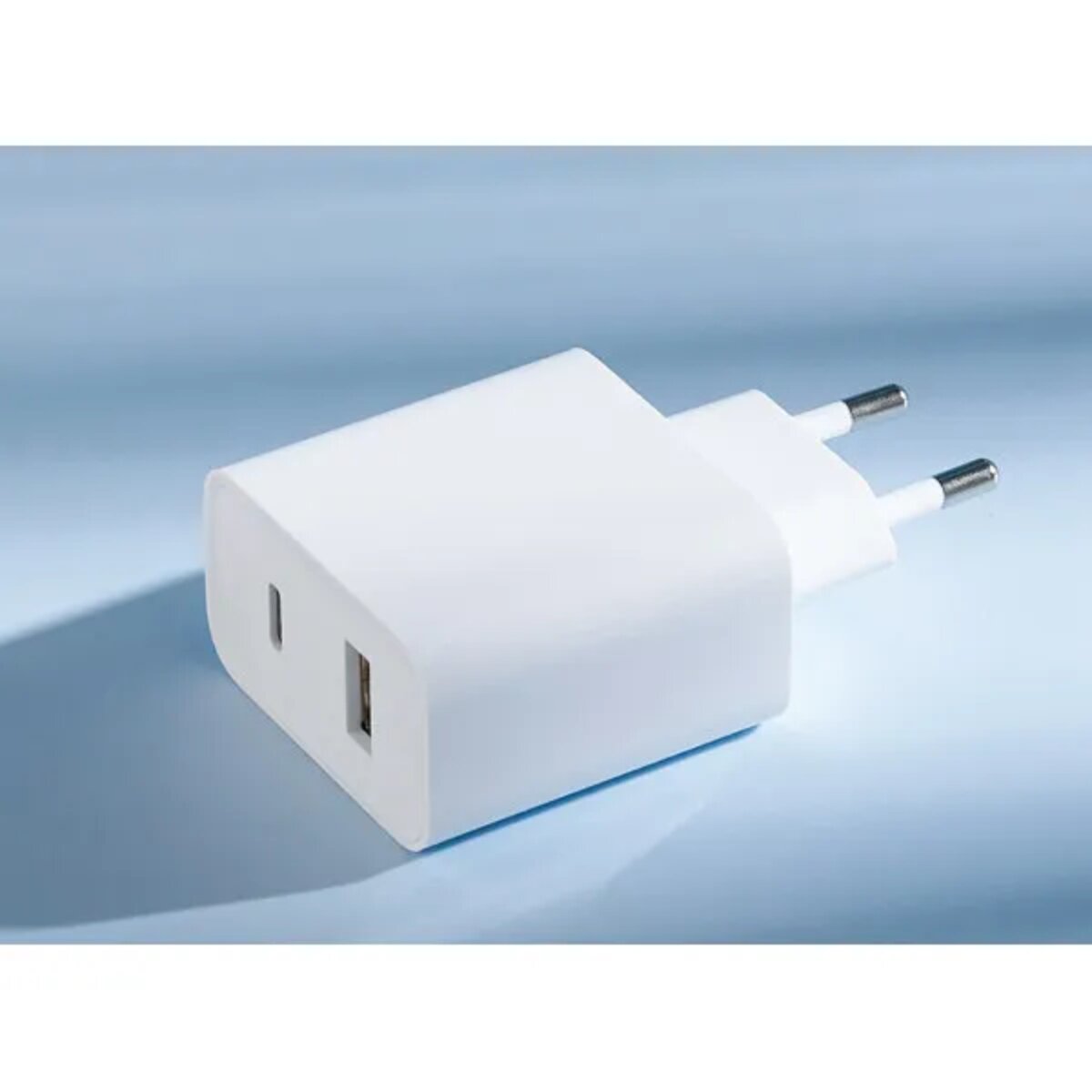 Мережевий зарядний пристрій Xiaomi Mi 33W Wall Charger (Type-A+Type-C) EU White на картинке №5