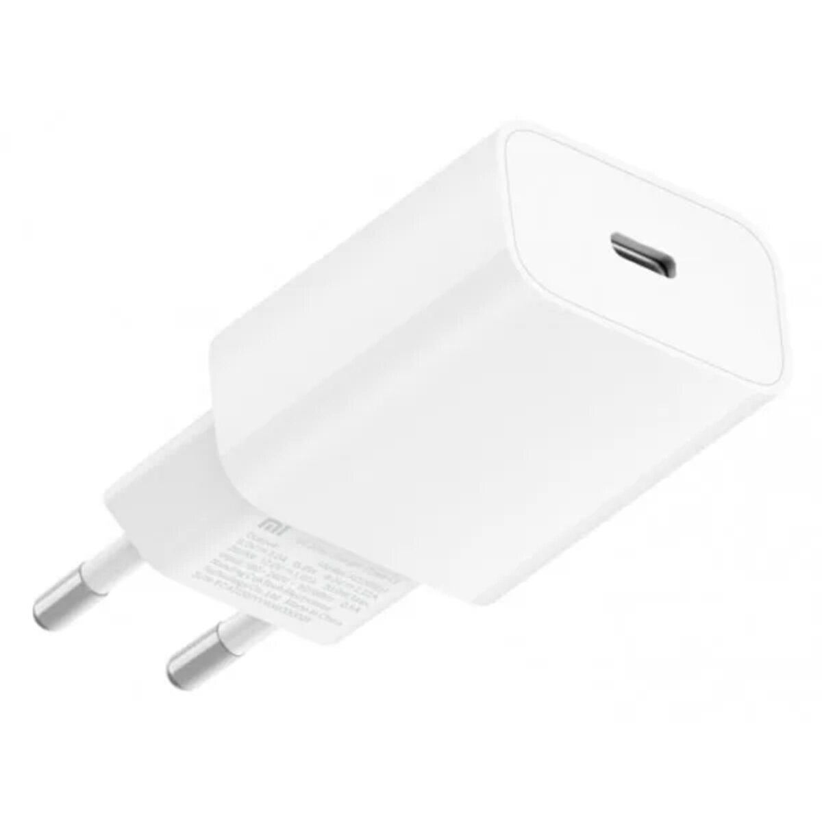 Мережевий зарядний пристрій Xiaomi Mi 20W Charger Type-C EU White на малюнкі №3