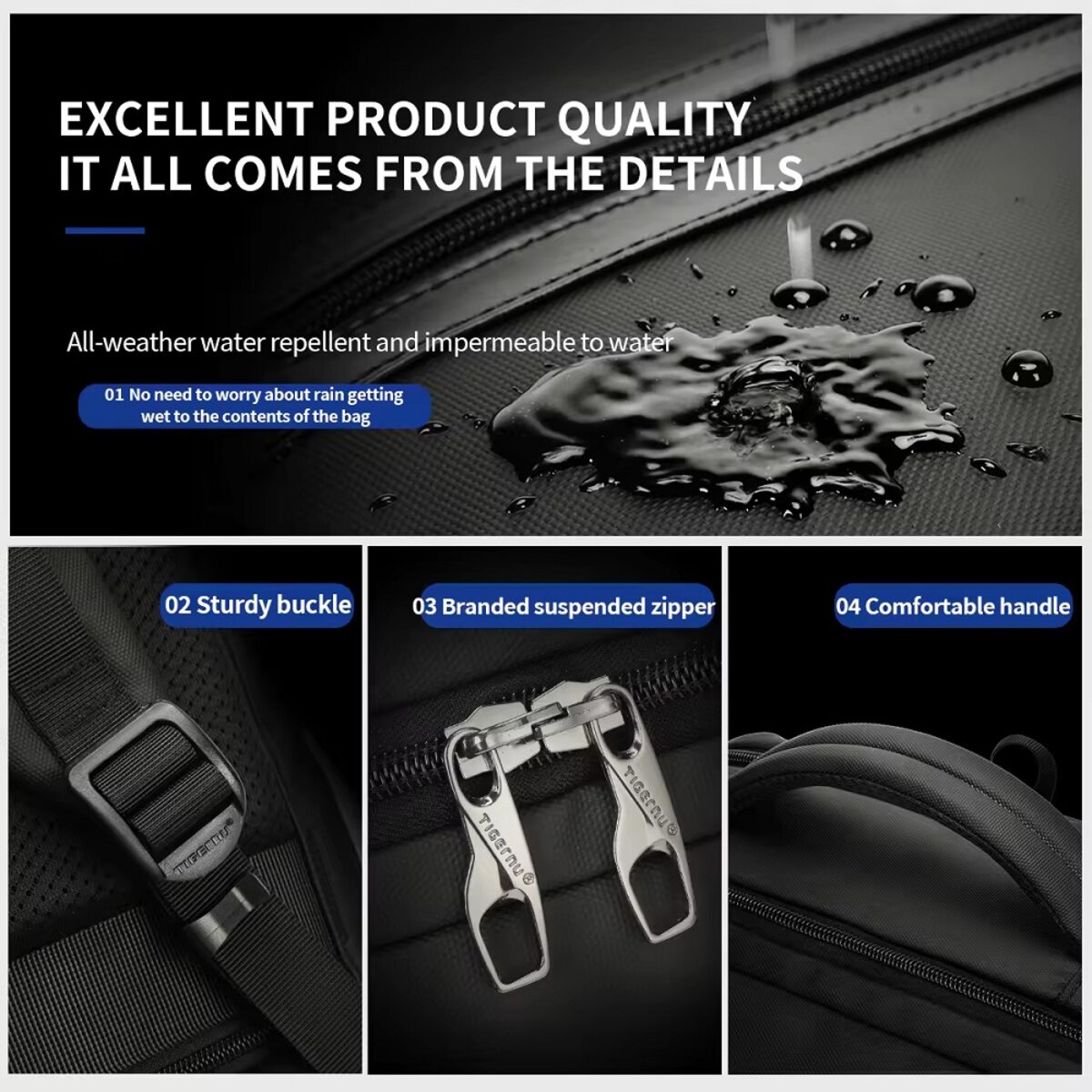 Рюкзак Tigernu T-B9600 15.6