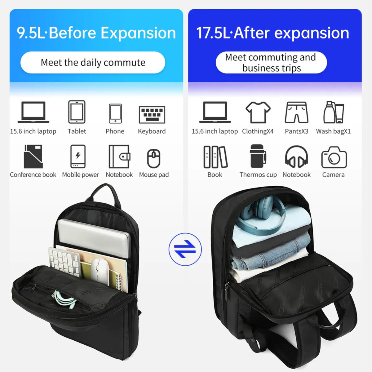 Рюкзак Tigernu T-B9013 15.6