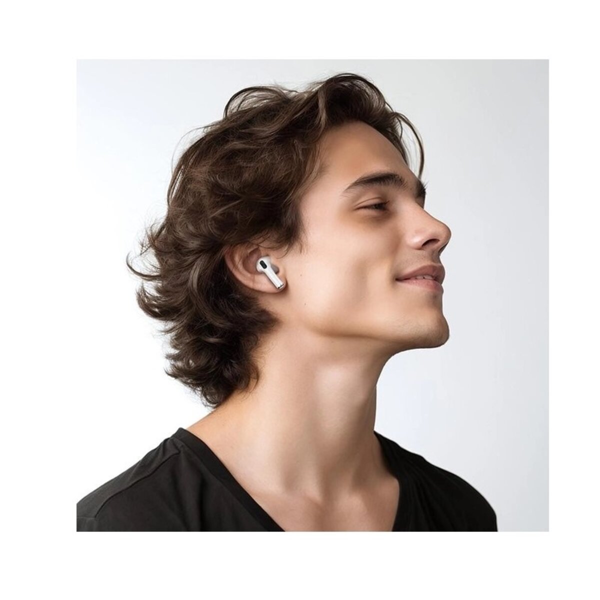 Бездротові навушники BOROFONE BW58 True wireless stereo headset White на малюнкі №4