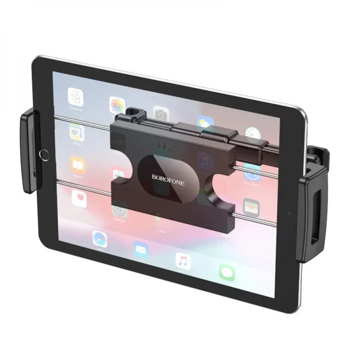 Тримач для мобільного BOROFONE BH101 Airy tablet car holder(headrest) (6941991107641) на картинке №6