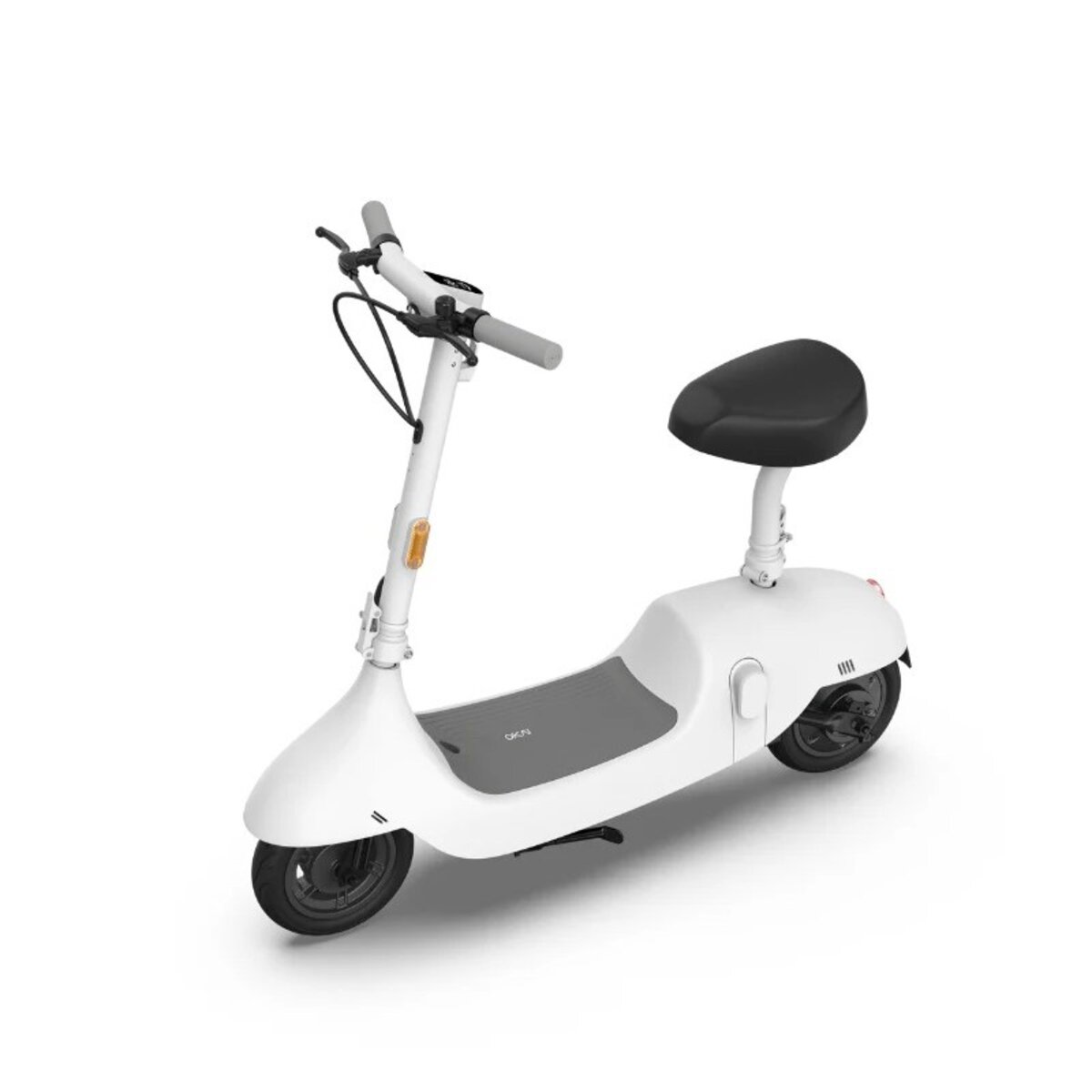 Електросамокат з сидінням OKAI Ceetle PRO EA10C White 10, 350(900)W, 25Km/h, 10,4Ah, 55Km, 20%, NFC, App.29kg (EA10C-W) на картинке №4