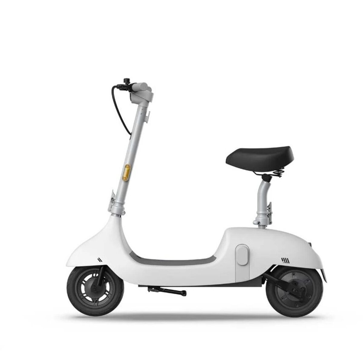 Електросамокат з сидінням OKAI Ceetle PRO EA10C White 10, 350(900)W, 25Km/h, 10,4Ah, 55Km, 20%, NFC, App.29kg (EA10C-W) на картинке №3