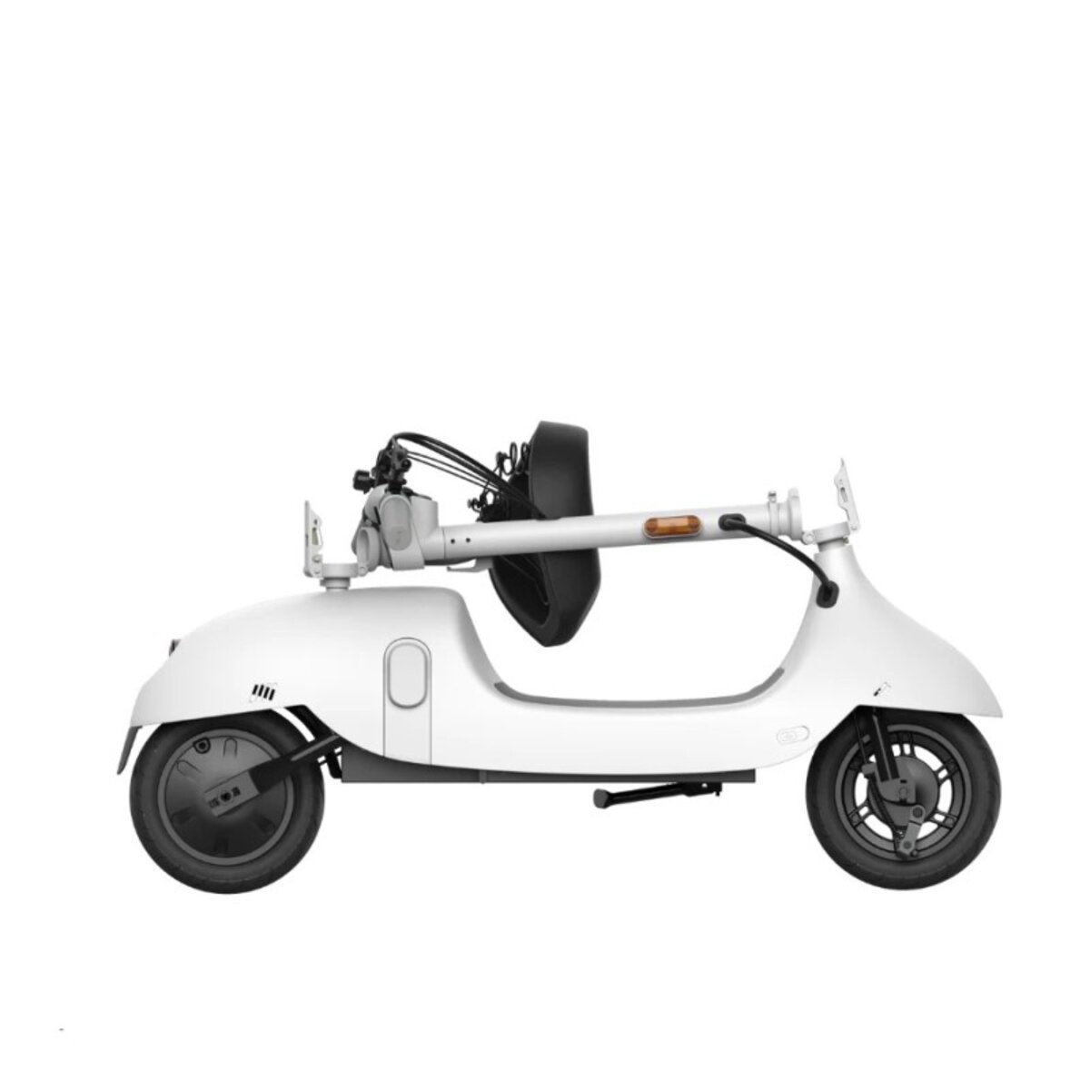 Електросамокат з сидінням OKAI Ceetle PRO EA10C White 10, 350(900)W, 25Km/h, 10,4Ah, 55Km, 20%, NFC, App.29kg (EA10C-W) на картинке №6