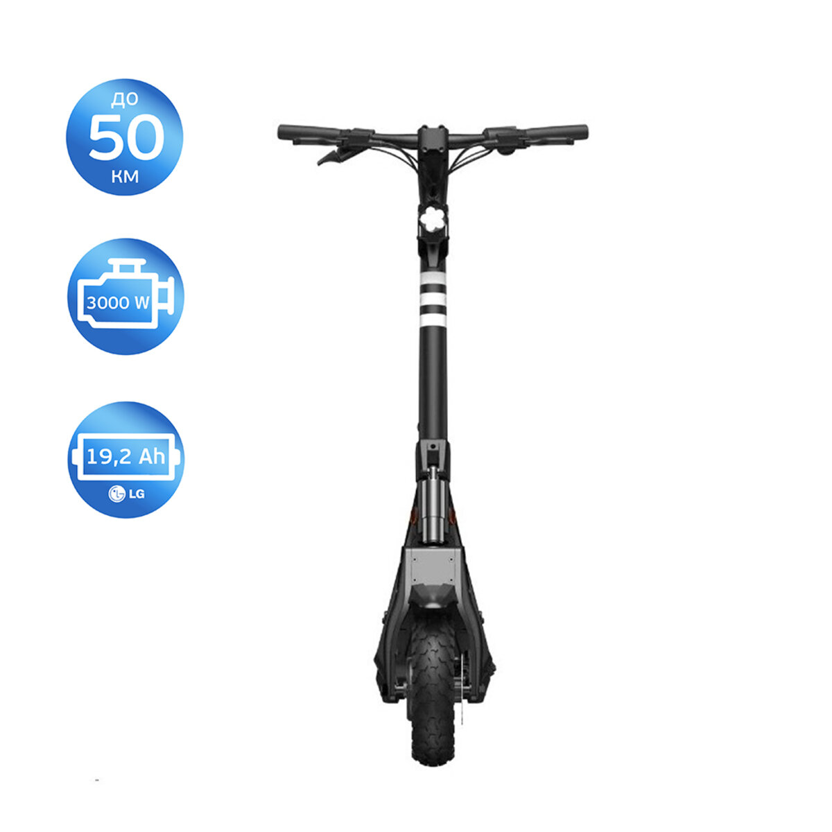 Електросамокат OKAI ES800 Panther Off-Road Black 12