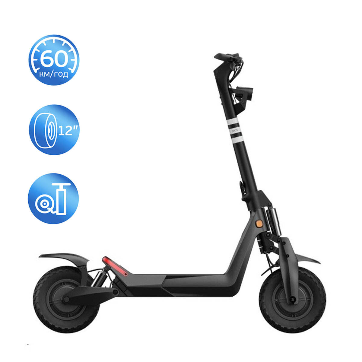 Електросамокат OKAI ES800 Panther Off-Road Black 12