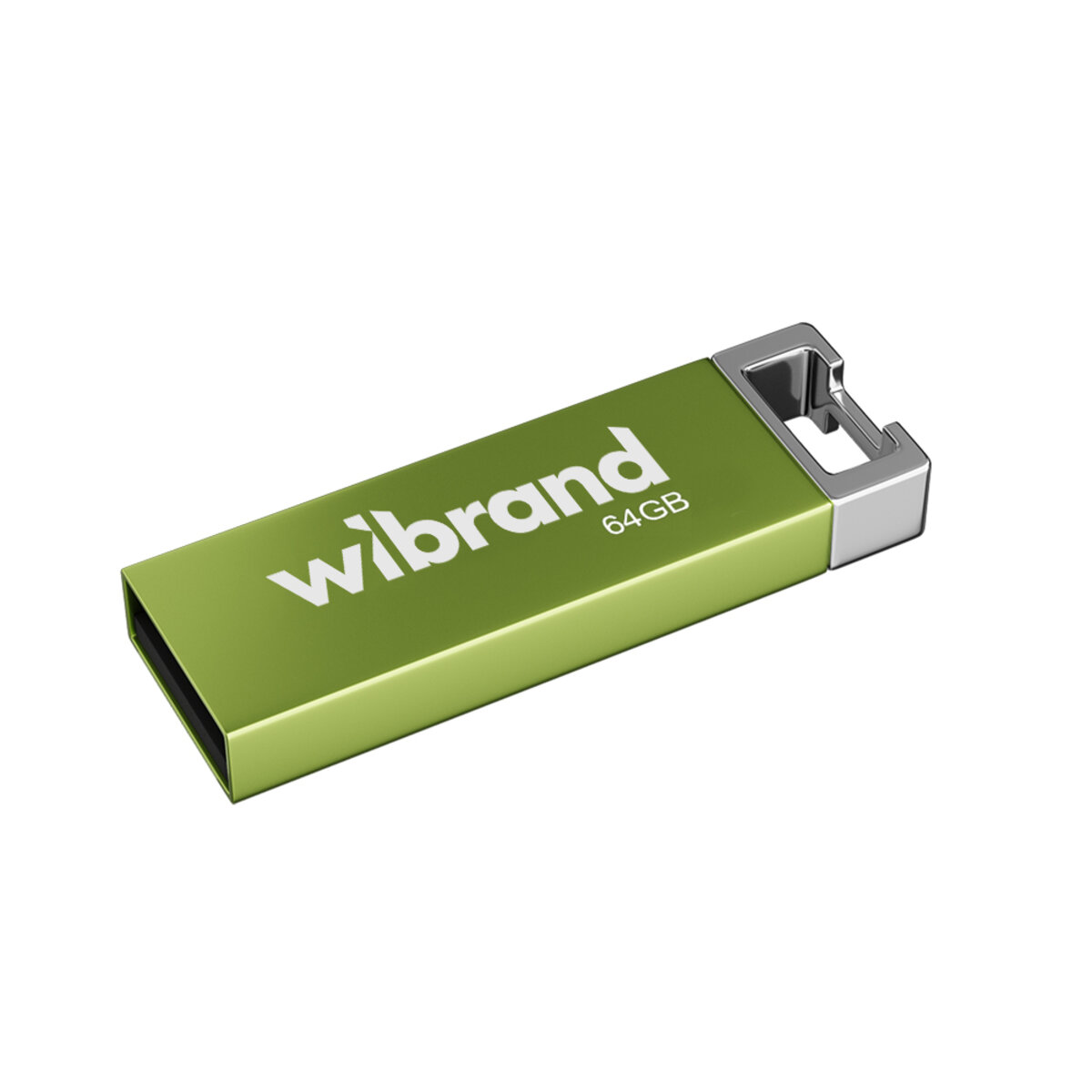 Флеш-накопичувач Wibrand USB 2.0 Chameleon 64Gb Light green (WI2.0/CH64U6LG) на картинке №1