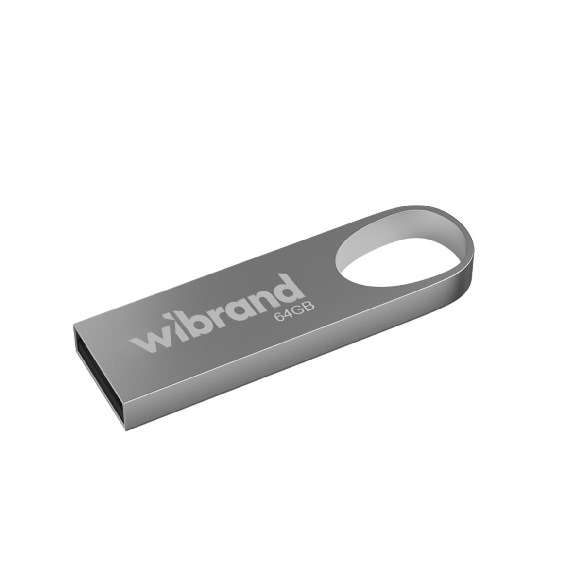 Флеш-накопичувач Wibrand USB 2.0 Irbis 64Gb Silver (WI2.0/IR64U3S) на картинке №1