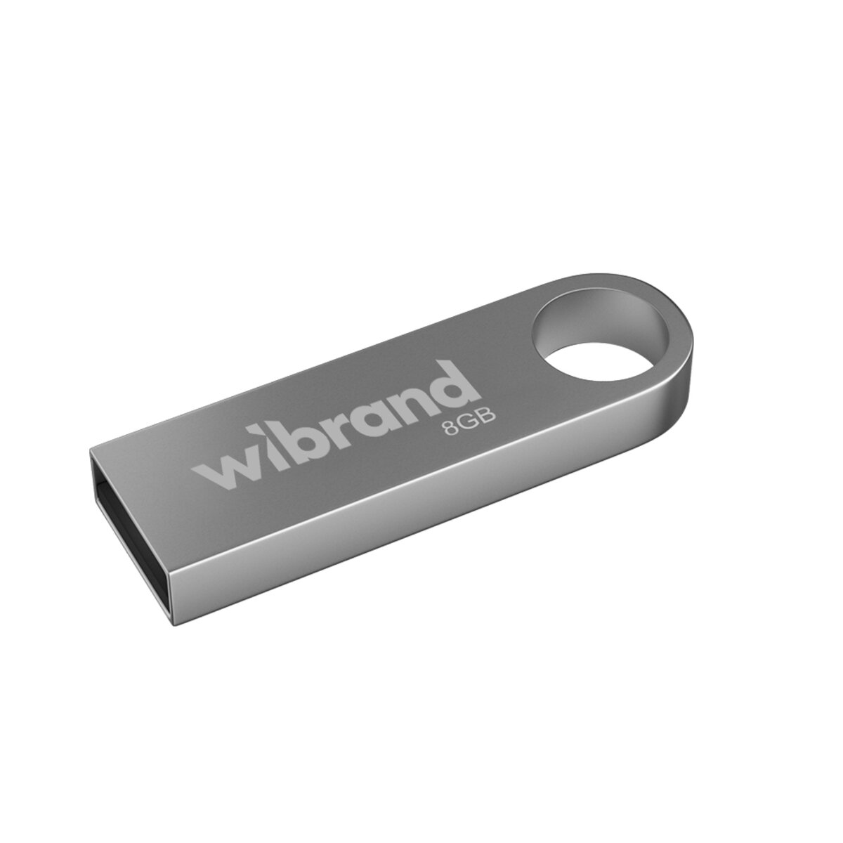 Флеш-накопичувач Wibrand USB 2.0 Puma 8Gb Silver (WI2.0/PU8U1S) на картинке №1