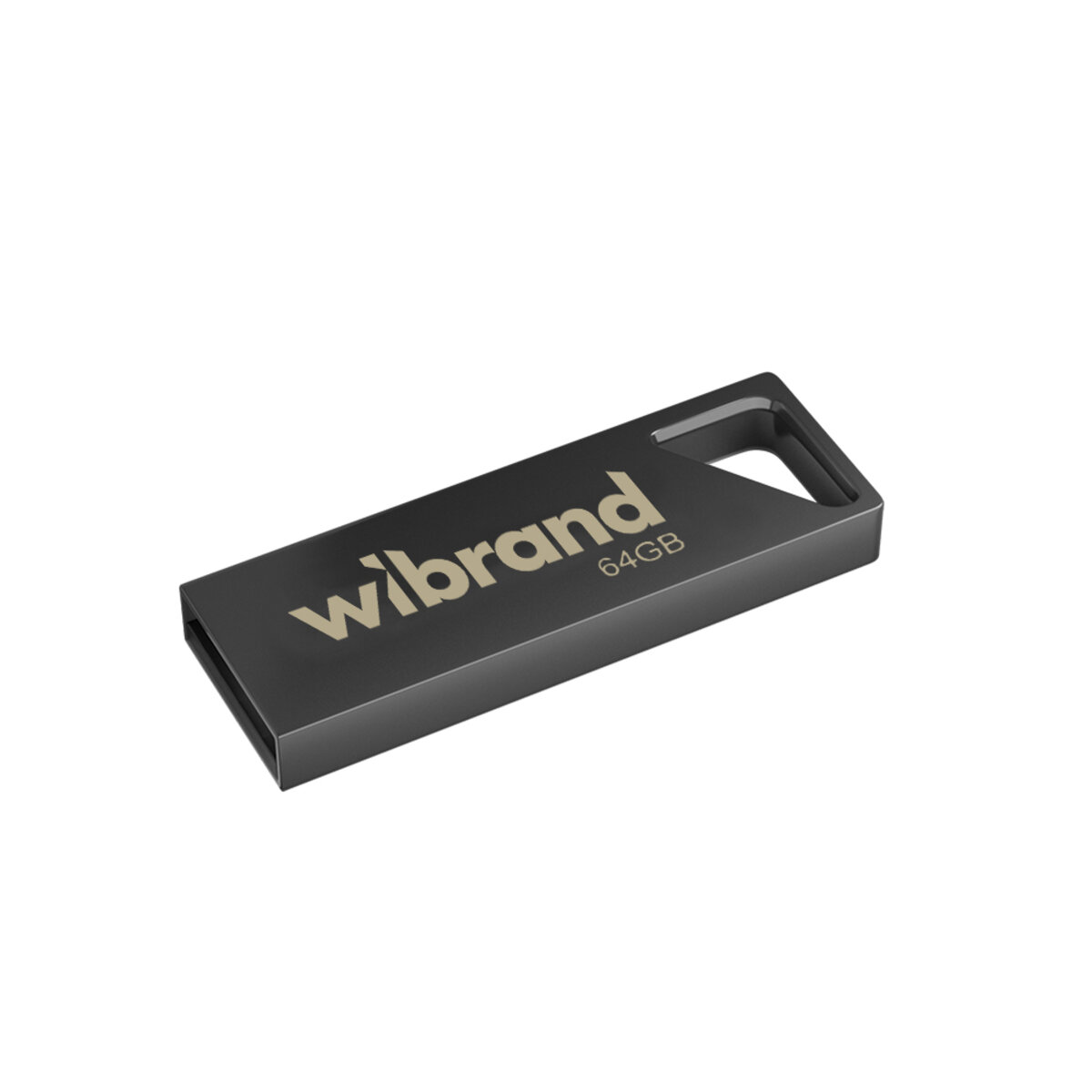 Флеш-накопичувач Wibrand USB 2.0 Stingray 64Gb Grey (WI2.0/ST64U5G) на картинке №1