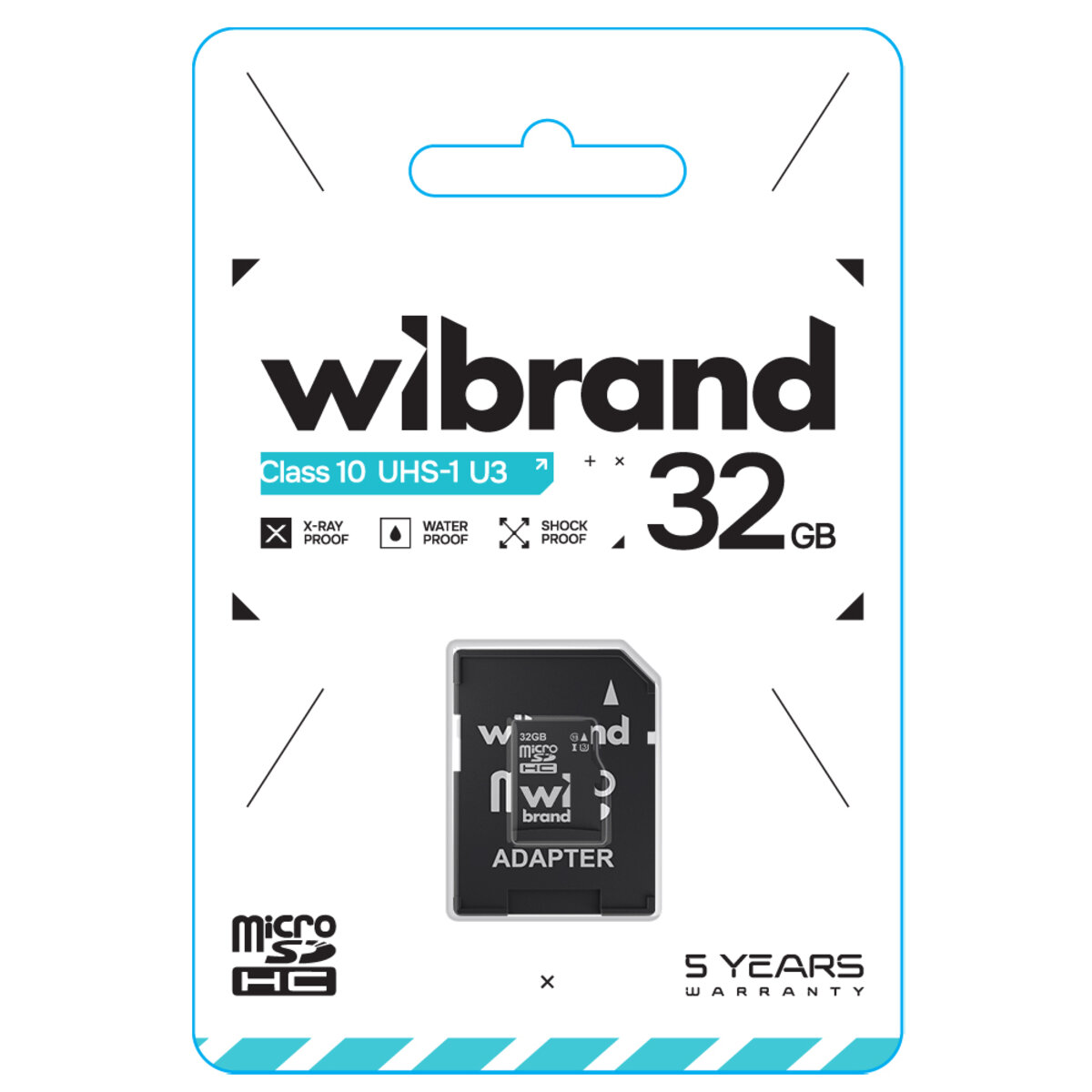 Карта памяті microSDHC (UHS-1 U3) Wibrand 32Gb class 10 (adapter SD) (WICDHU3/32GB-A) Фото 2 Карта памяті microSDHC (UHS-1 U3) Wibrand 32Gb class 10 (adapter SD) (WICDHU3/32GB-A) на картинке №2