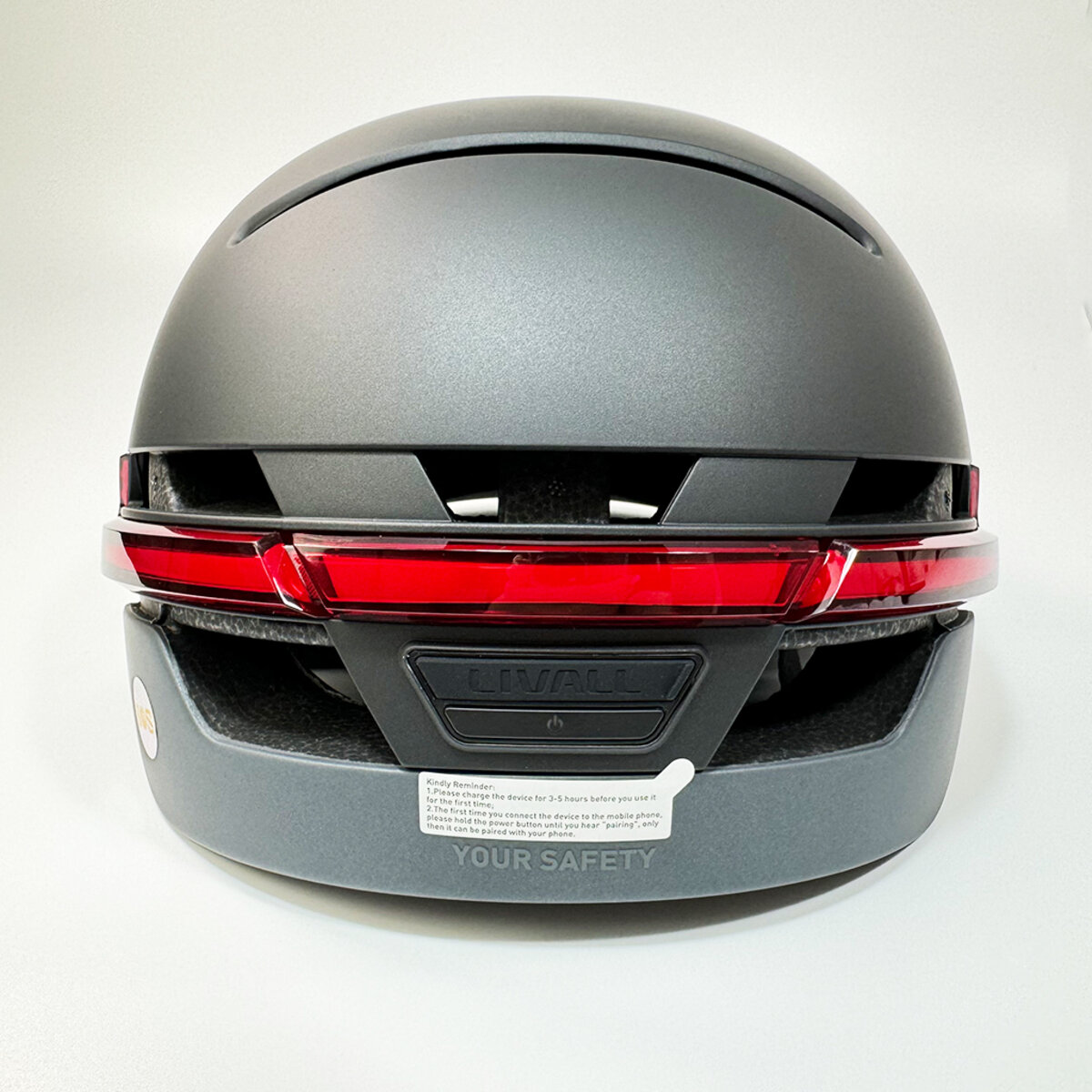 Захисний шолом Livall BH51M NEO (L) Black (57-61см), акустика, мікрофон, сигнали поворотів та стопів, додаток, пульт BR80, Bluetooth (LIV-T1V6MN-5311) на картинке №4