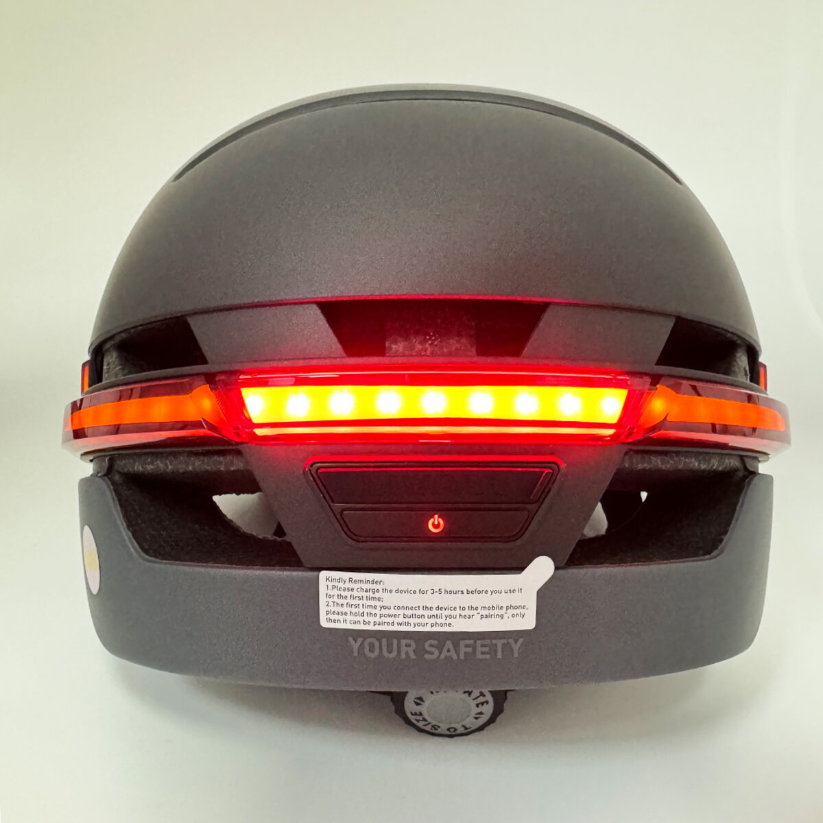 Захисний шолом Livall BH51M NEO (L) Black (57-61см), акустика, мікрофон, сигнали поворотів та стопів, додаток, пульт BR80, Bluetooth (LIV-T1V6MN-5311) на картинке №6