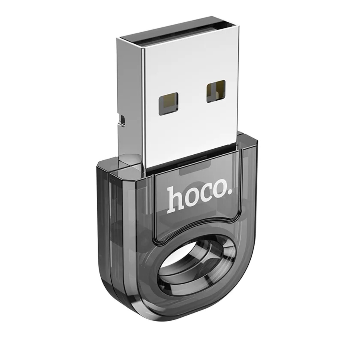 Адаптер Bluetooth HOCO UA28 USB BT adapter Black на картинке №1
