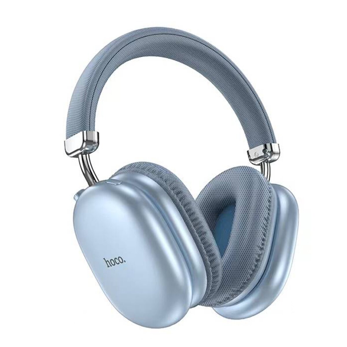 Бездротові навушники HOCO W35 Max Joy BT headphones Sky Blue Фотографія №1 Бездротові навушники HOCO W35 Max Joy BT headphones Sky Blue на малюнкі №1