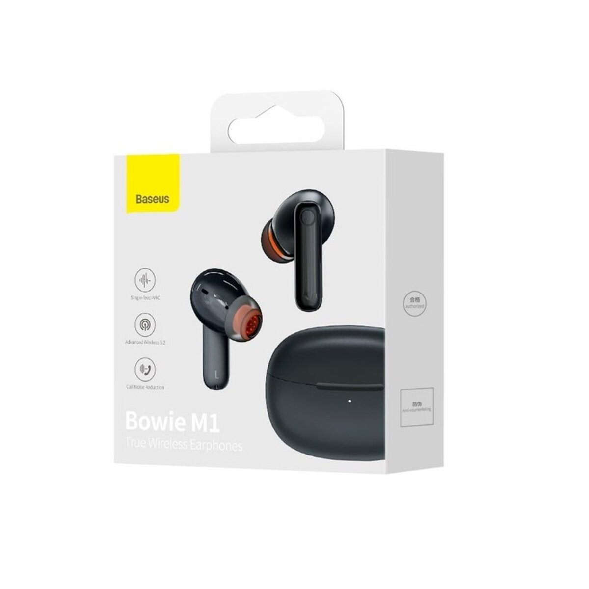 Бездротові навушники Baseus Bowie M1 True Wireless Earphones Black на малюнкі №2