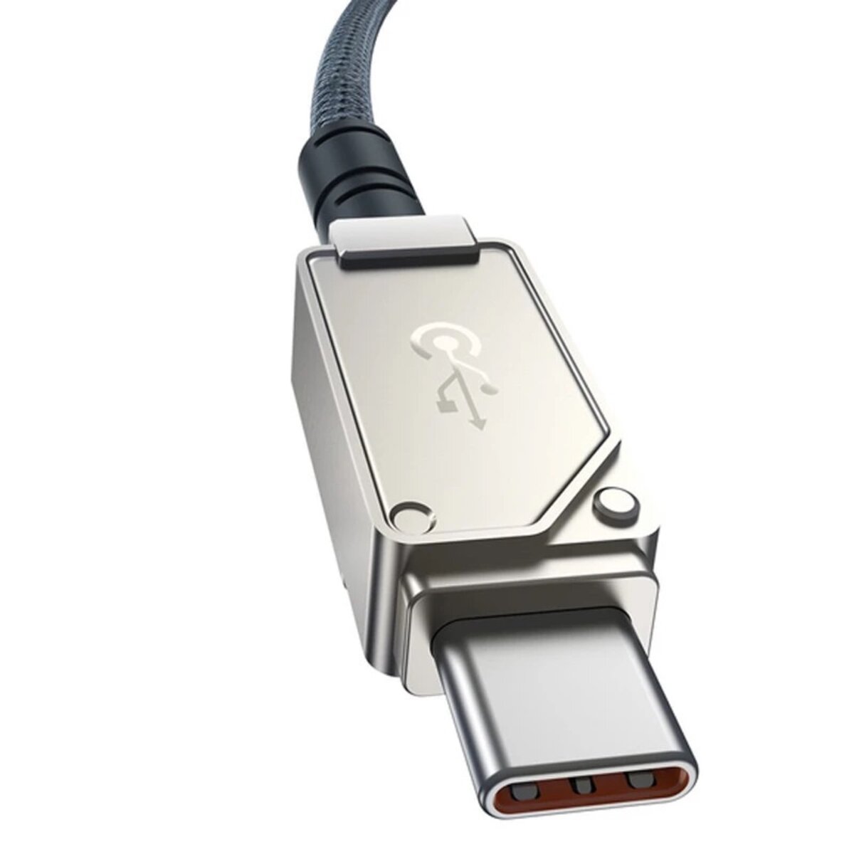 Кабель Baseus Unbreakable Series Fast Charging Data Cable Type-C to iP 20W 1m Stellar White (P10355803221-00) на картинке №5