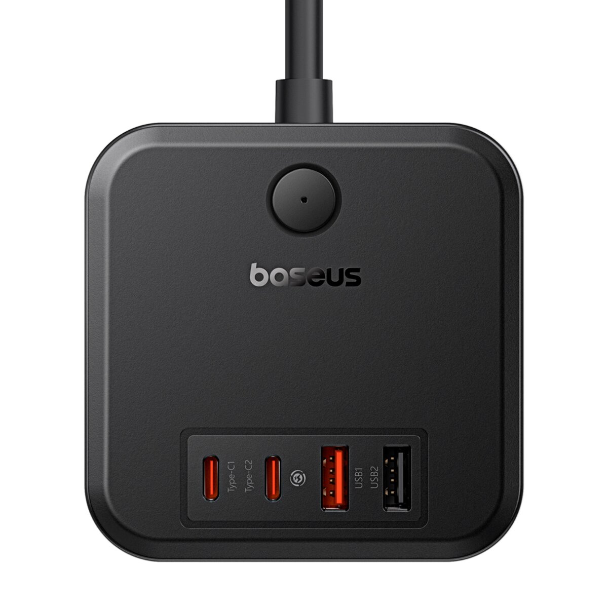 Мережевий зарядний пристрій Baseus PowerCombo Cube Power Strip 3AC+2U+2C 30W 1.5m EU Cluster Black Фото 4 Мережевий зарядний пристрій Baseus PowerCombo Cube Power Strip 3AC+2U+2C 30W 1.5m EU Cluster Black на картинке №4