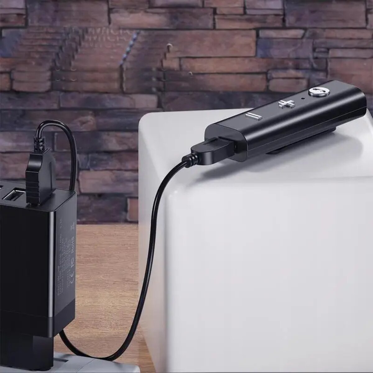 Bluetooth ресивер ESSAGER Acoustic BT5.0 Audio Receiver Black (ECJBJS-CY01) смотреть фото №3