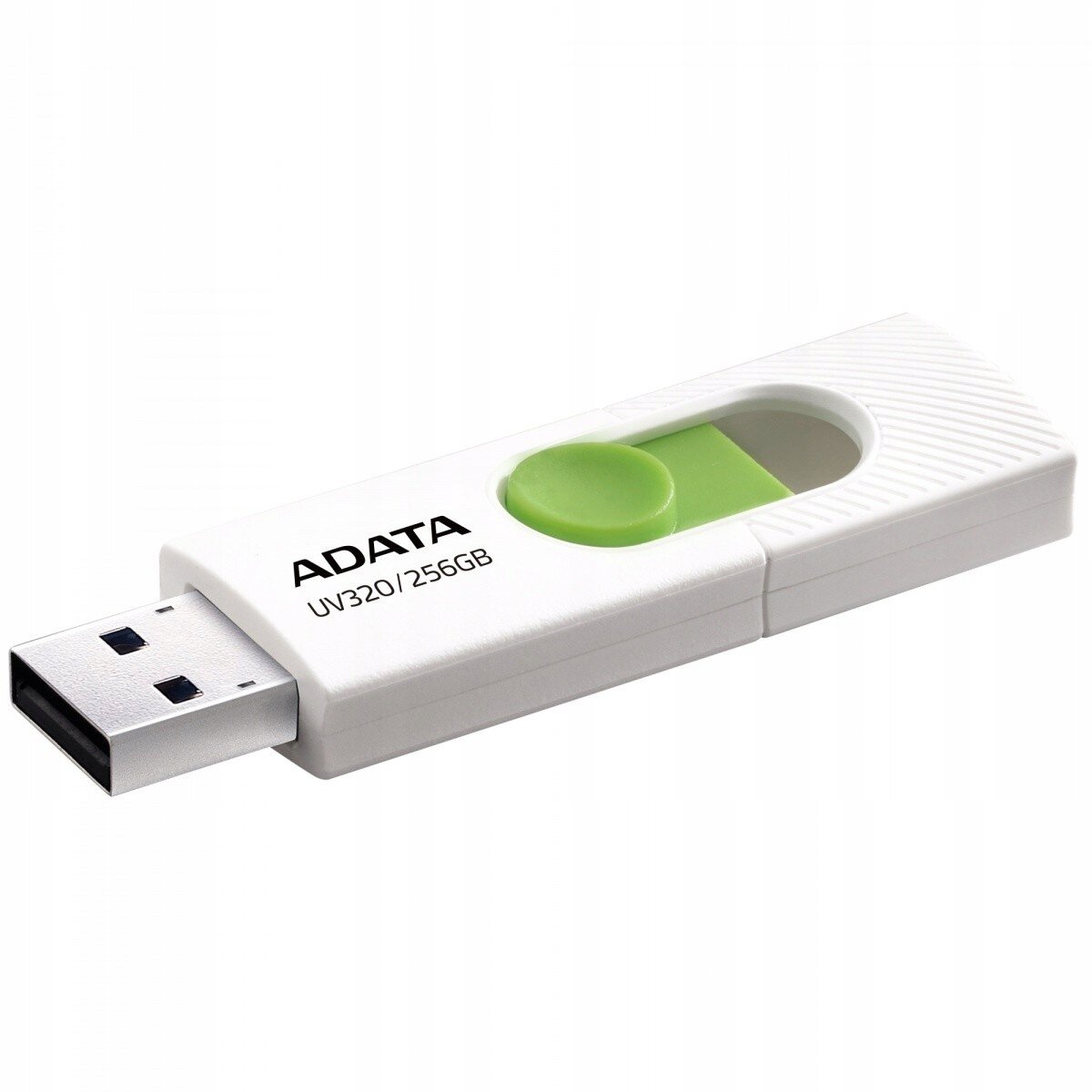 Флеш-накопичувач A-DATA USB 3.0 AUV 320 256Gb White/Green (AUV320-256G-RWHGN) Фото 2 Флеш-накопичувач A-DATA USB 3.0 AUV 320 256Gb White/Green (AUV320-256G-RWHGN) на картинке №2