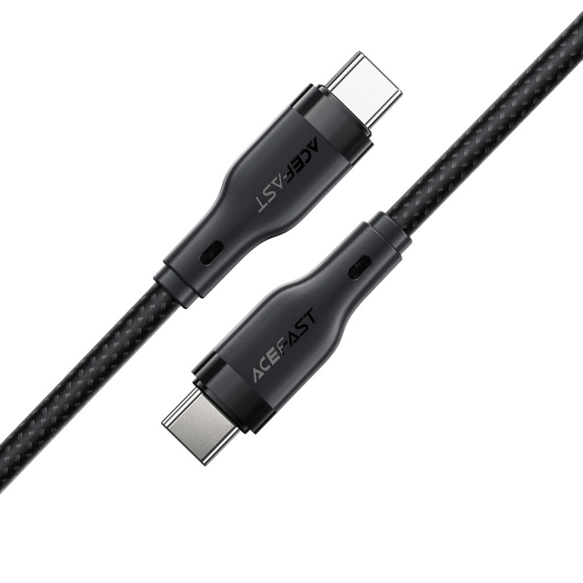 Кабель ACEFAST C8-03 USB-C to USB-C charging data cable Black (6974316282716) на картинке №3