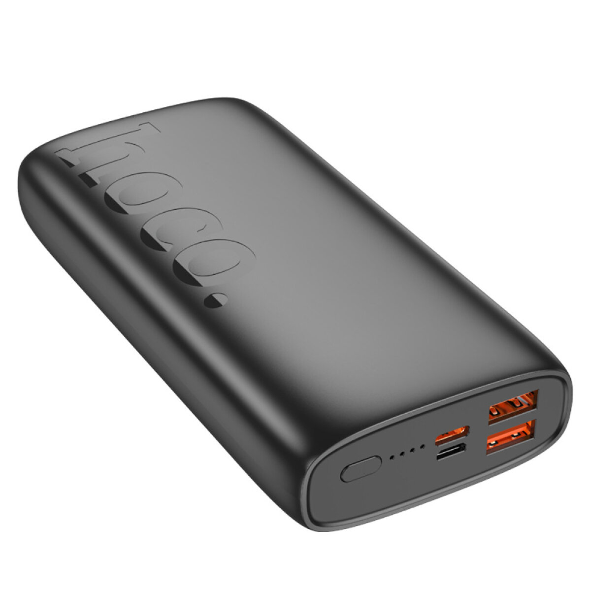 Зовнішній акумулятор HOCO J122A Respect 22.5W+PD20W fully compatible power bank(20000mAh) Black на картинке №3