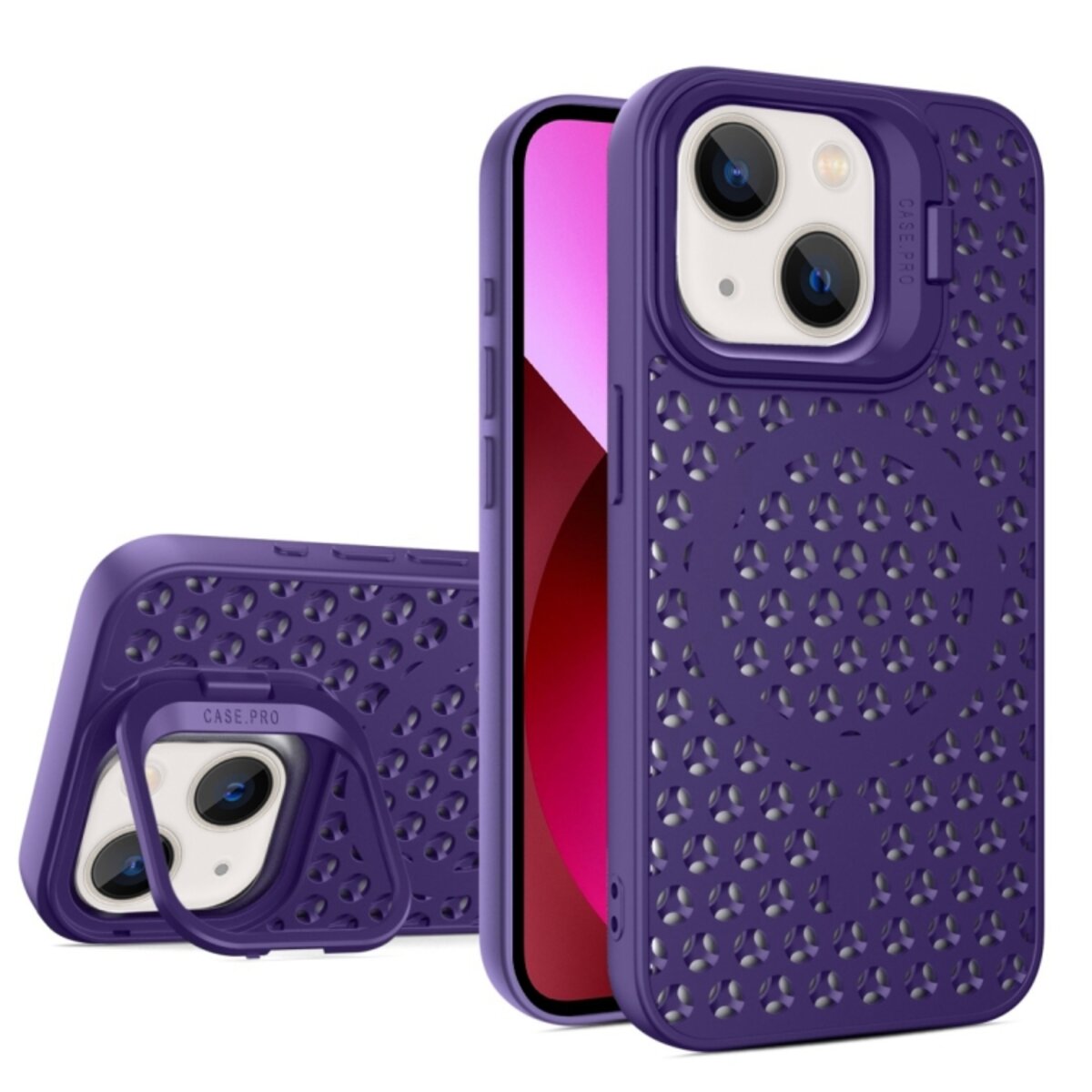 Чохол для смартфона Cosmic Grater Stand for Apple iPhone 13 Purple (GRASTiP13Purple) смотреть фото №1