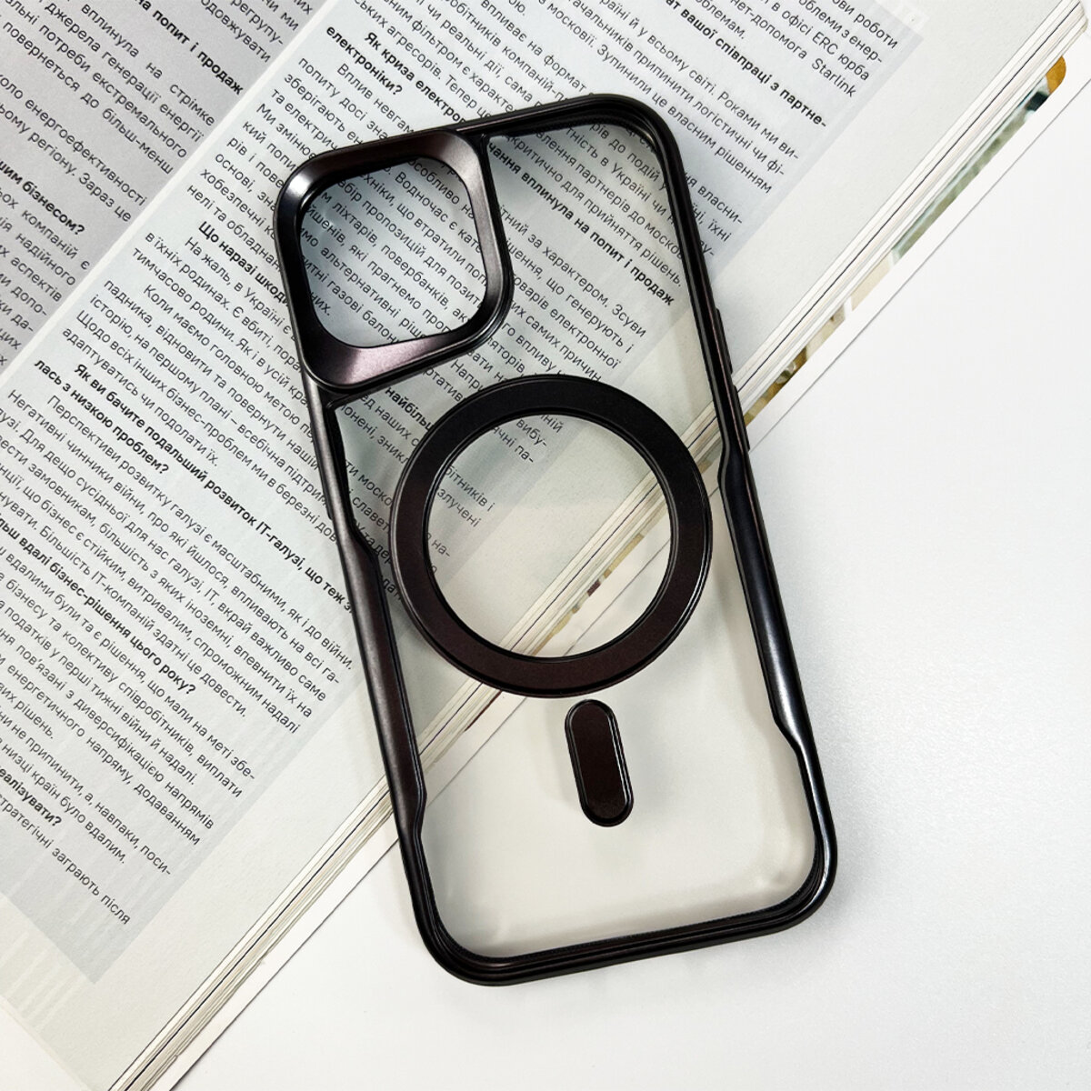 Чохол для смартфона Cosmic СD Fashion MAG for Apple iPhone 13 Pro Max Black (FASHMGiP13PMBlack) смотреть фото №6