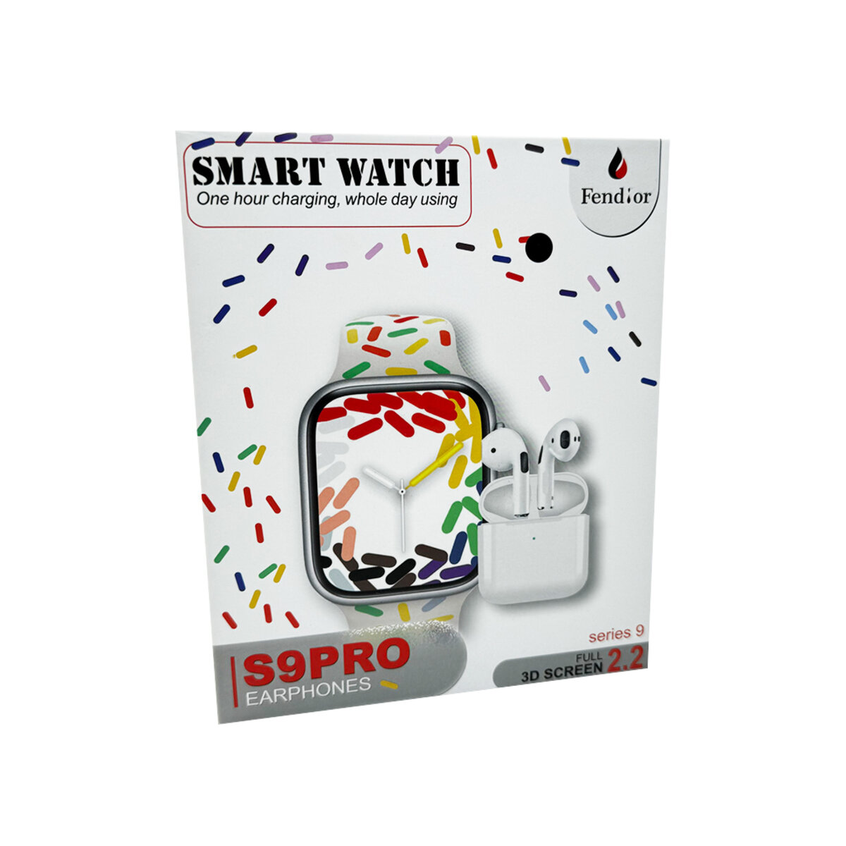 Смарт-годинник Fendior S9 Pro+TWS Gold (FendiorS9PGold) Фотографія №2 Смарт-годинник Fendior S9 Pro+TWS Gold (FendiorS9PGold) на малюнкі №2