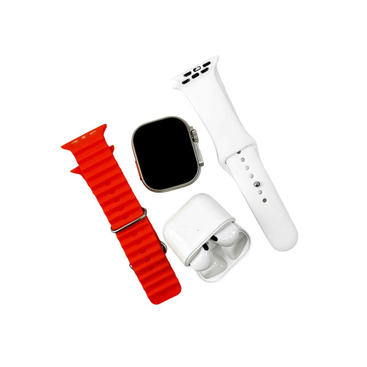 Смарт-годинник Fendior S30 Pro Max+TWS Orange (FendiorS30POrange) Фотографія №1 Смарт-годинник Fendior S30 Pro Max+TWS Orange (FendiorS30POrange) на малюнкі №1